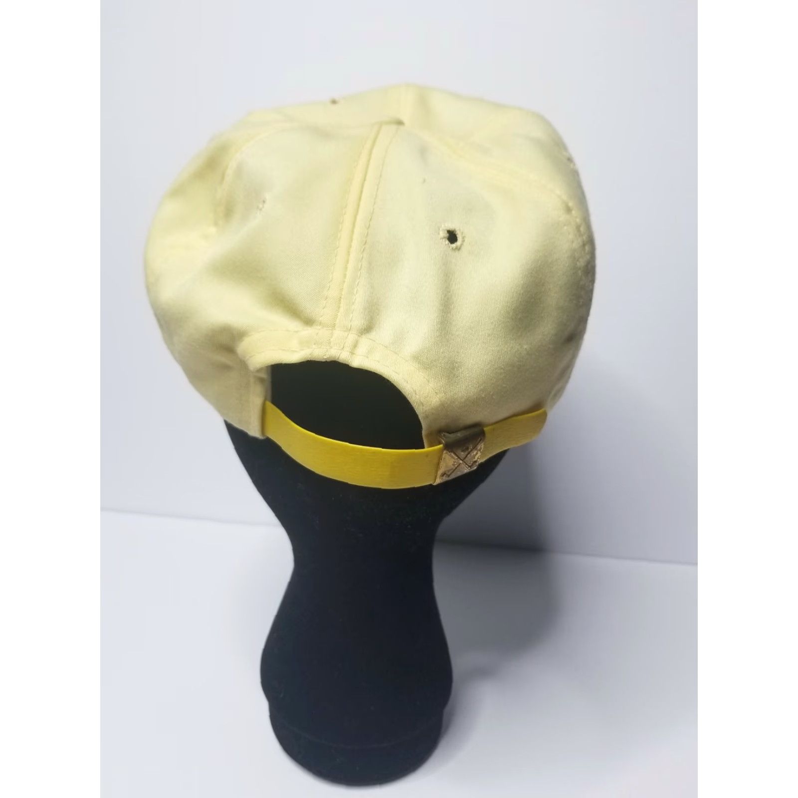 Vintage Vintage Derby Cap Agrico Hat Baseball Snapback Trucker Dad Fertilizer USA Workwear Men Adjustable Yellow 80s 90s American Pattern Solid Hats Size ONE SIZE - 3 Thumbnail