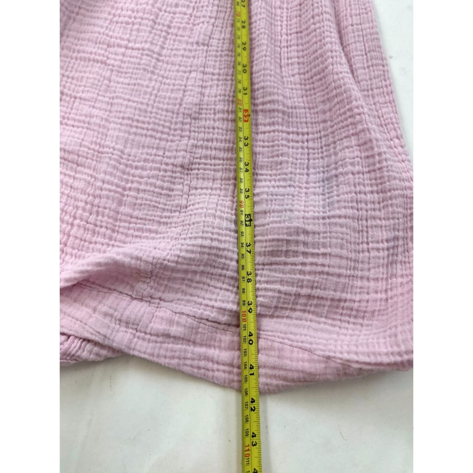 Free People Free People Pink Woven Dress Womens S Short Sleeve A-Line Maxi Casual Outdoor Pockets Size 28" / US 6 / IT 42 - 8 Thumbnail