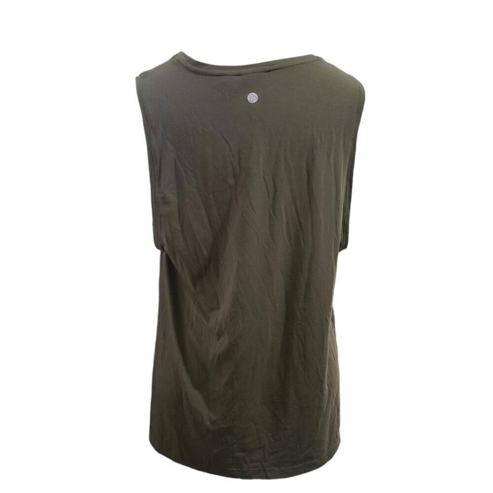 Canterbury of New Zealand CT1803 Zella Sleeveless Crew Neck Olive T-shirt S Size S / US 4 / IT 40 - 2 Thumbnail