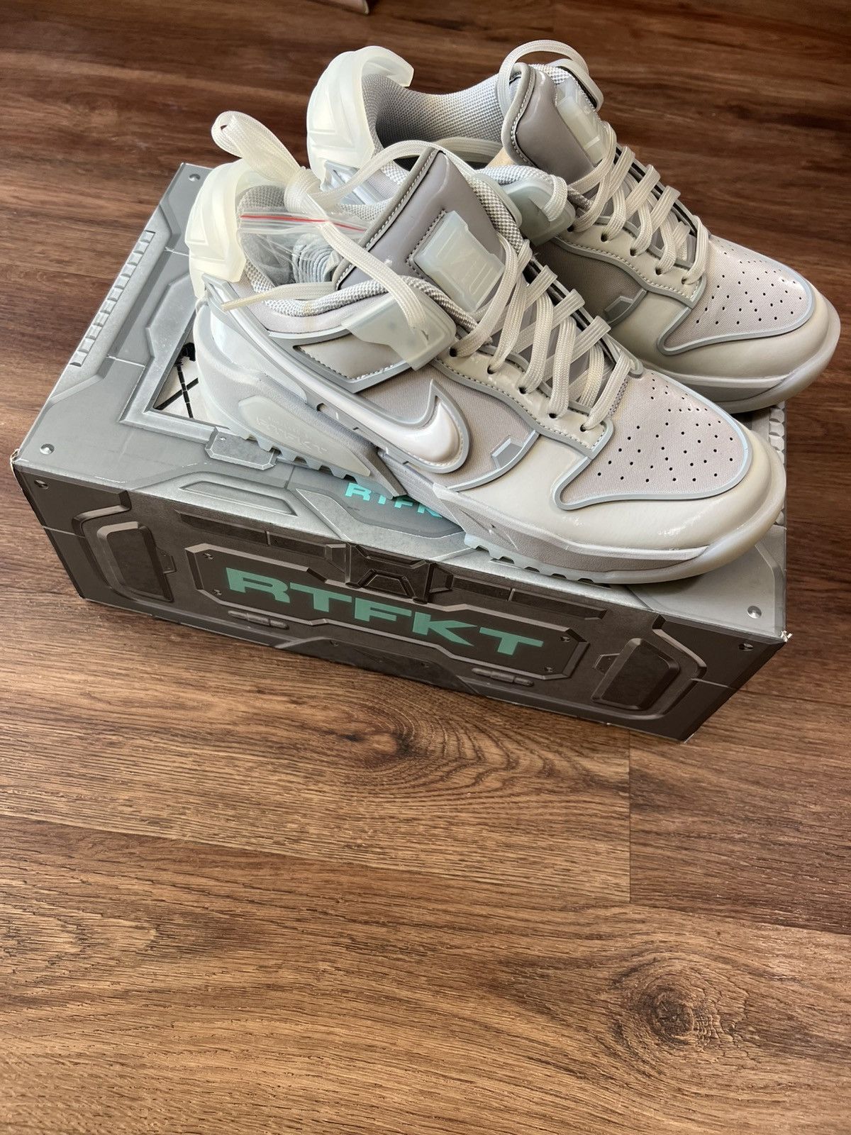 Nike Men’s Nike RTFCT Dunk Genesis Low Ghost Edition of 8641 Size US 10.5 / EU 43-44 - 6 Thumbnail