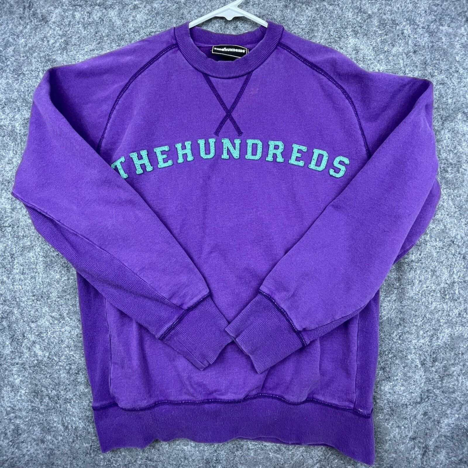 The Hundreds The Hundreds Sweatshirt Mens Small Purple Logo Streetwear Size US S / EU 44-46 / 1 - 1 Thumbnail