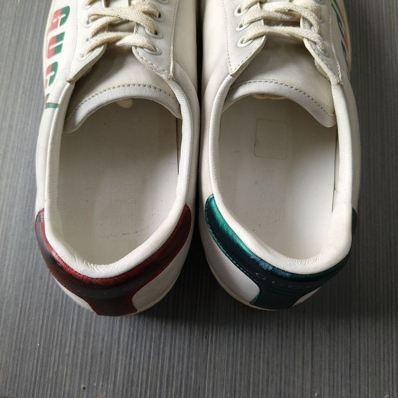 Gucci Gucci Ace Blade Vintage Sneakers for Men Size US 8.5 / EU 41-42 - 9 Thumbnail