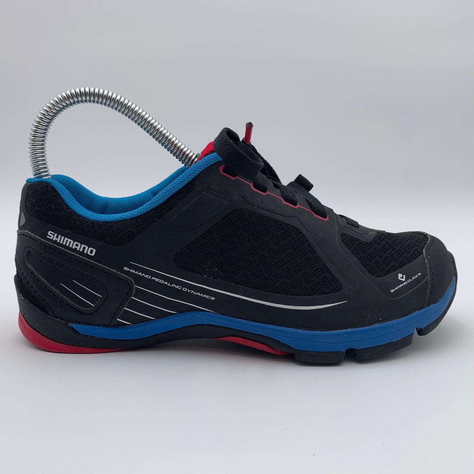Other Shimano Click'R Cycling Shoes Women's Size 5.5 Black Red Size US 5.5 / IT 35.5 - 6 Thumbnail