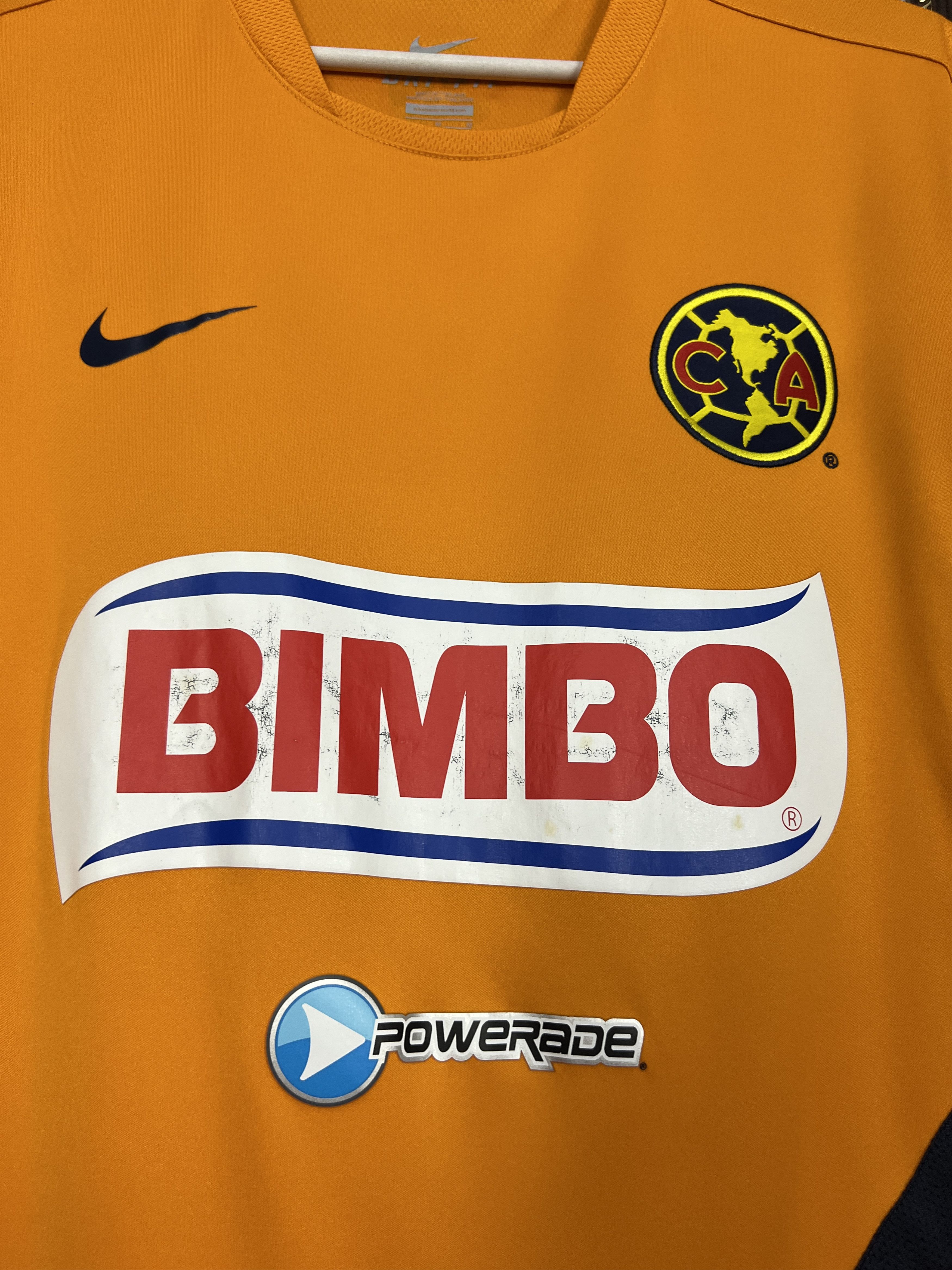 Nike Vintage Club America Football Shirt Soccer Jersey Trikot Size US M / EU 48-50 / 2 - 3 Thumbnail