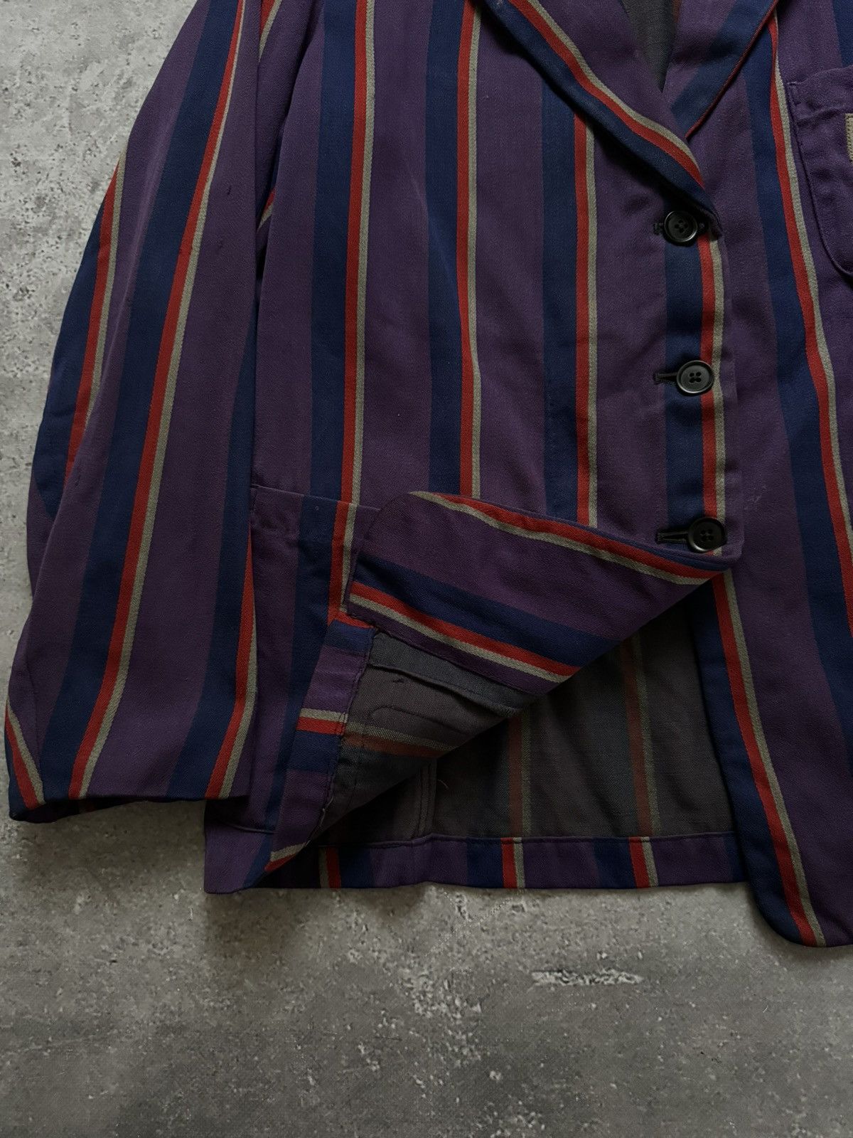Other 1940s Cambridge University Striped Boating Wool Jacket Size US S / EU 44-46 / 1 - 8 Thumbnail