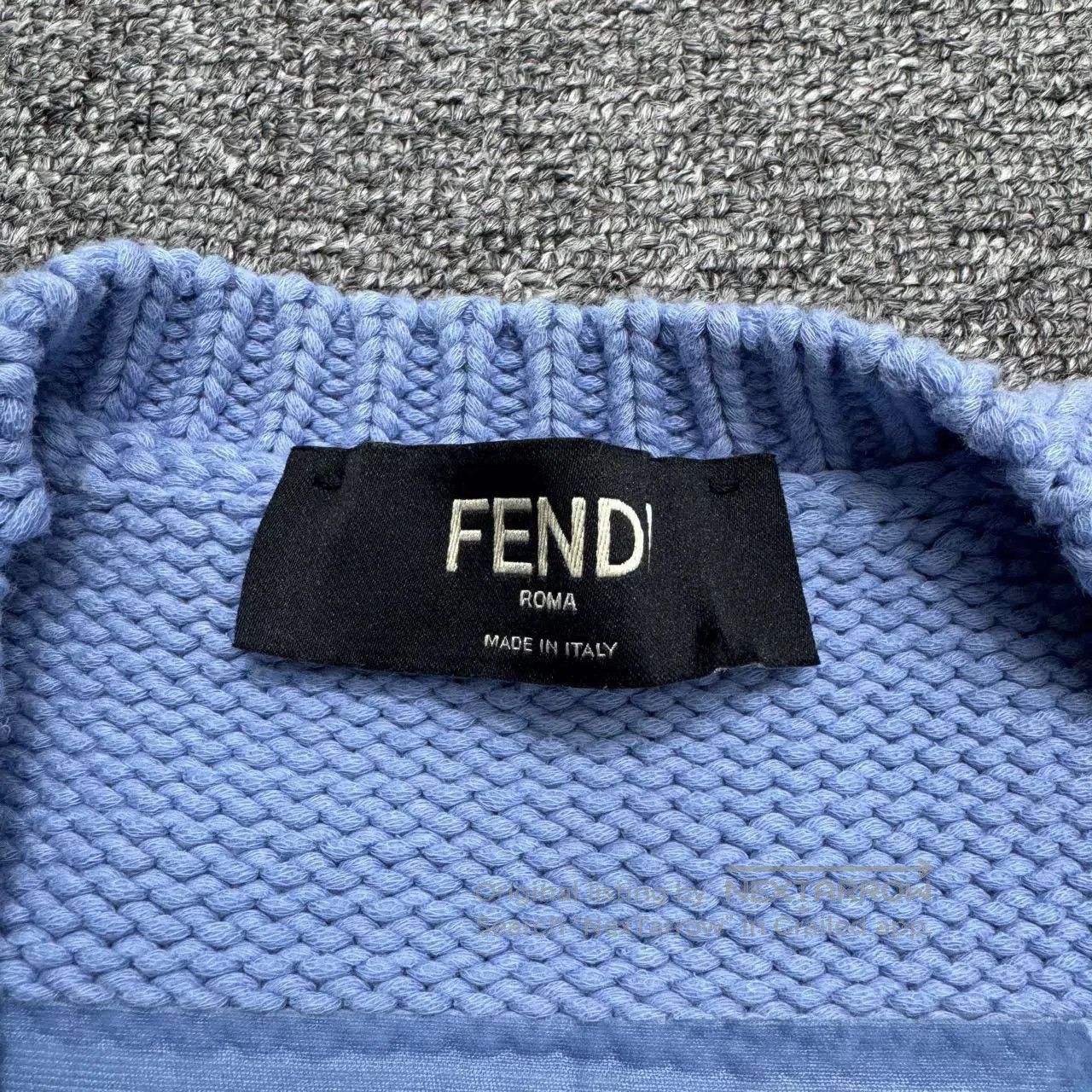 Fendi Fendi Solid Color Knit Vest. Size US L / EU 52-54 / 3 - 2 Thumbnail