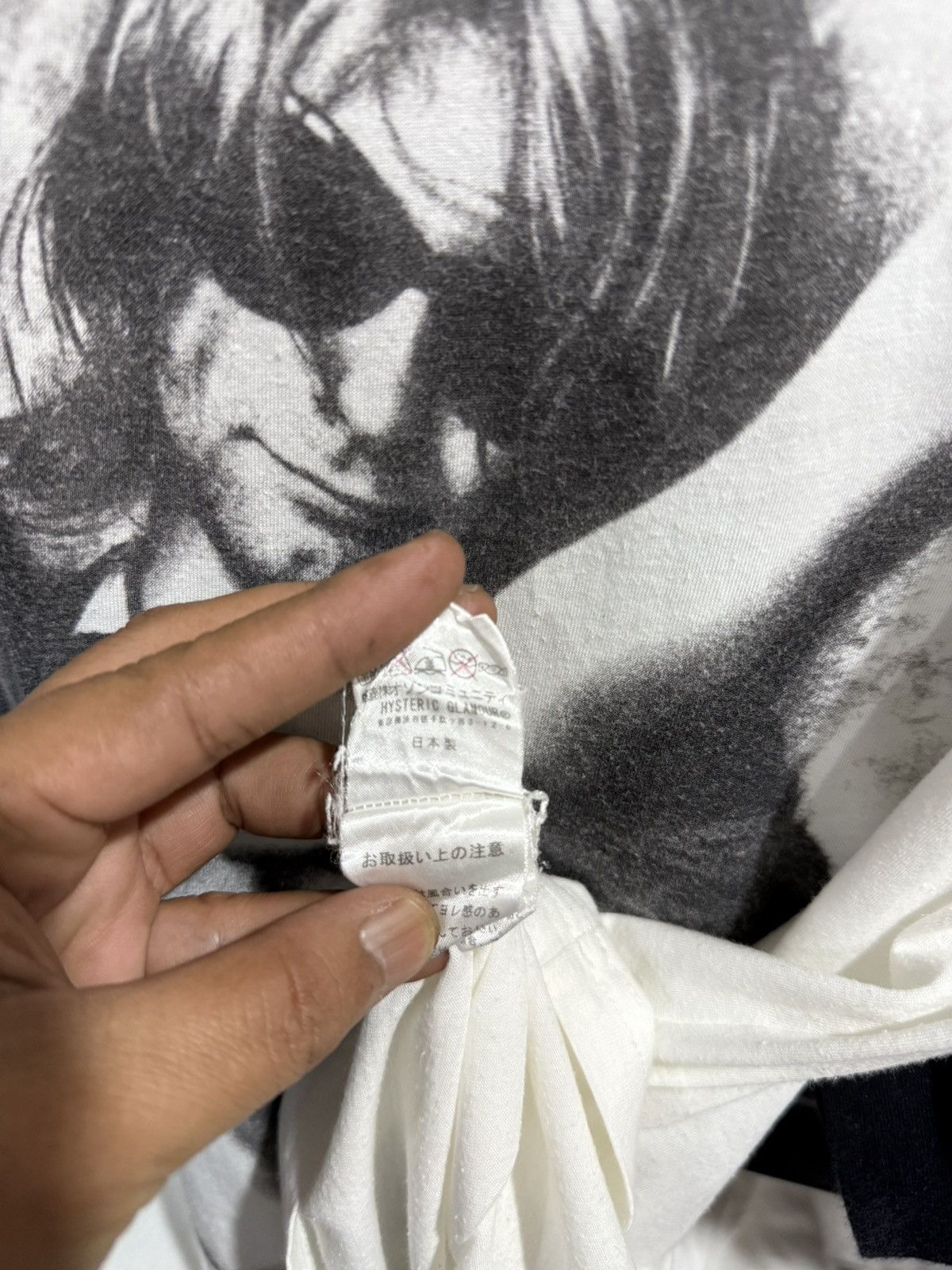 Hysteric Glamour Rare Vintage Hysteric Glamour Kurt Cobain Grunge Japan Tee Size US M / EU 48-50 / 2 - 8 Thumbnail