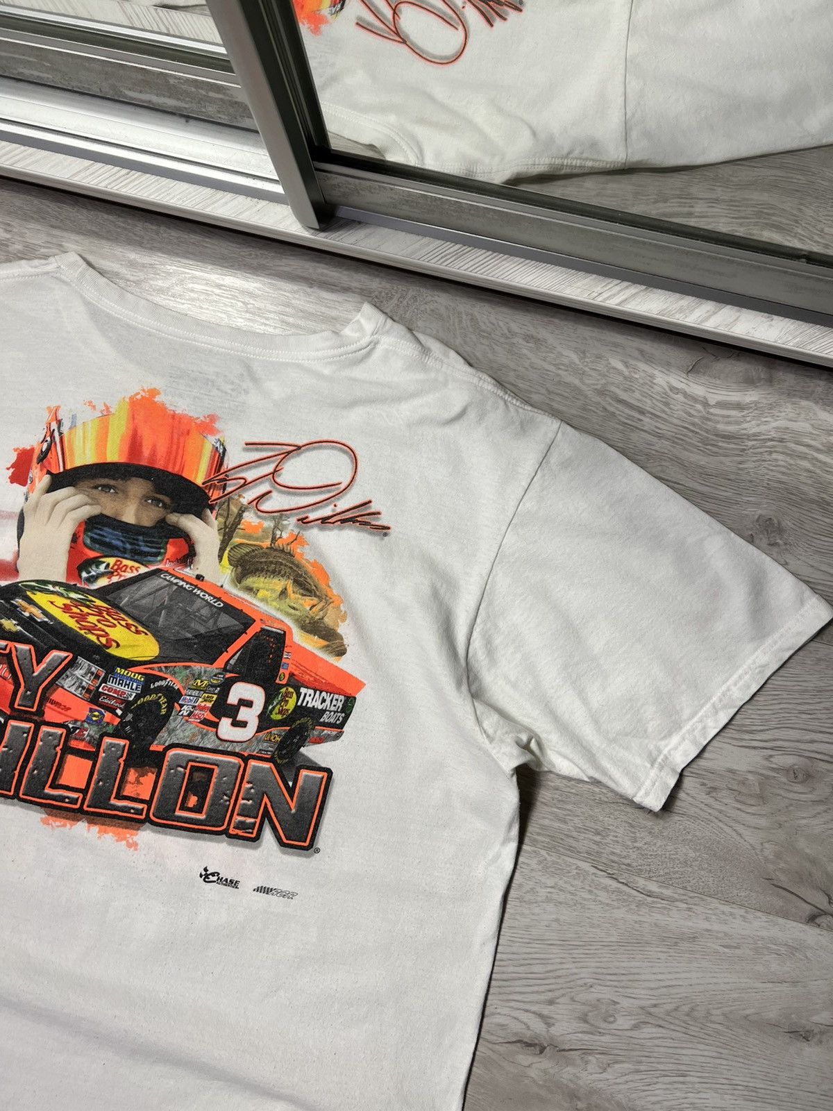 Chase Authentics NASCAR Shirt Mens XL Austin Dillon Racing Double Sided Chase Size US XL / EU 56 / 4 - 8 Thumbnail