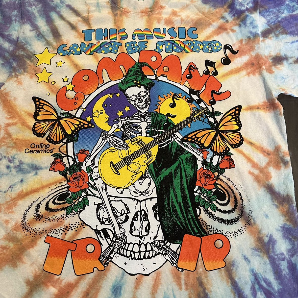 Grateful Dead × Online Ceramics Brand New Online Ceramics x Grateful Dead T-shirt - Size Med Size US M / EU 48-50 / 2 - 2 Thumbnail