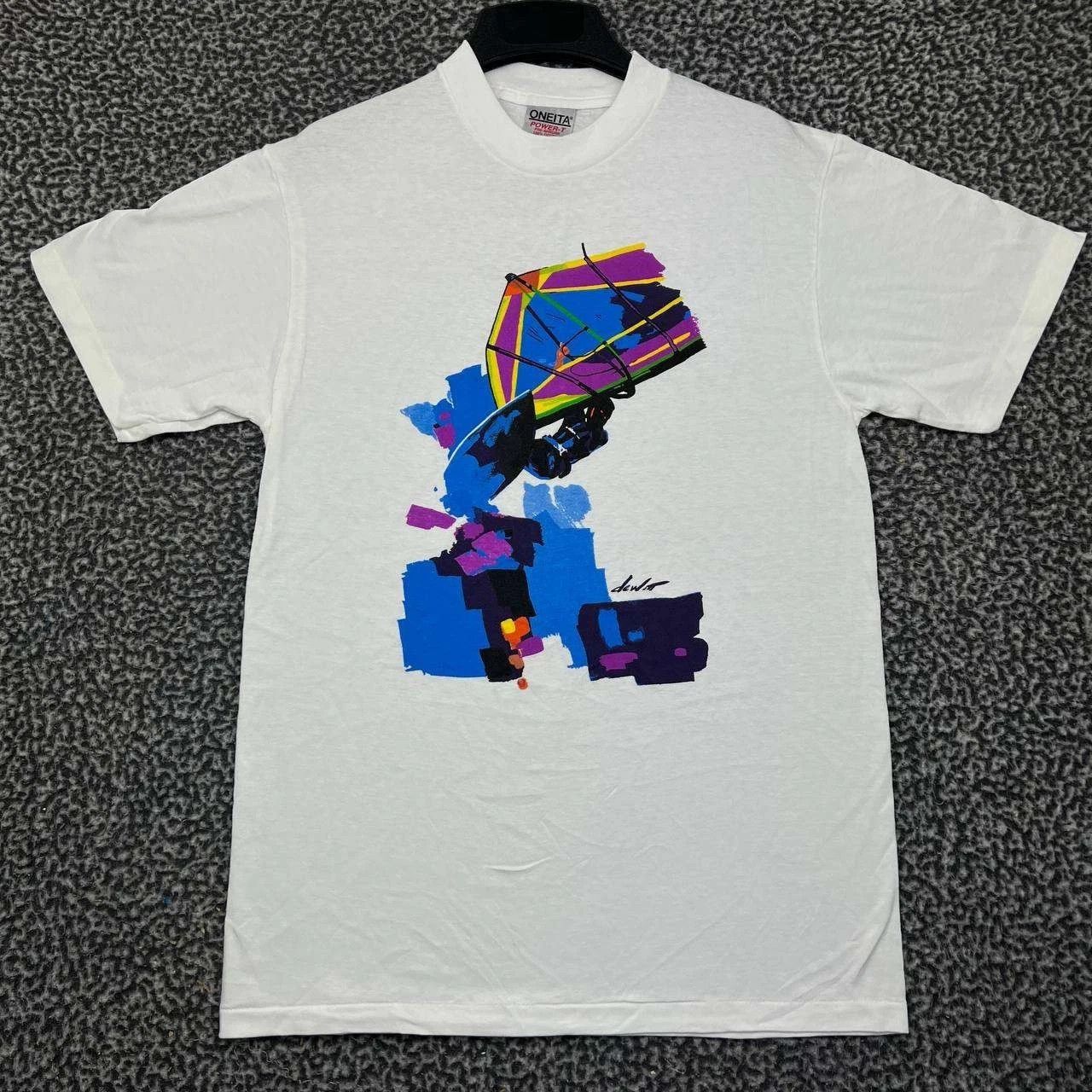 Other Vintage Windsurfing Shirt Men Oneita Cotton Deadstock New M Size US M / EU 48-50 / 2 - 1 Thumbnail