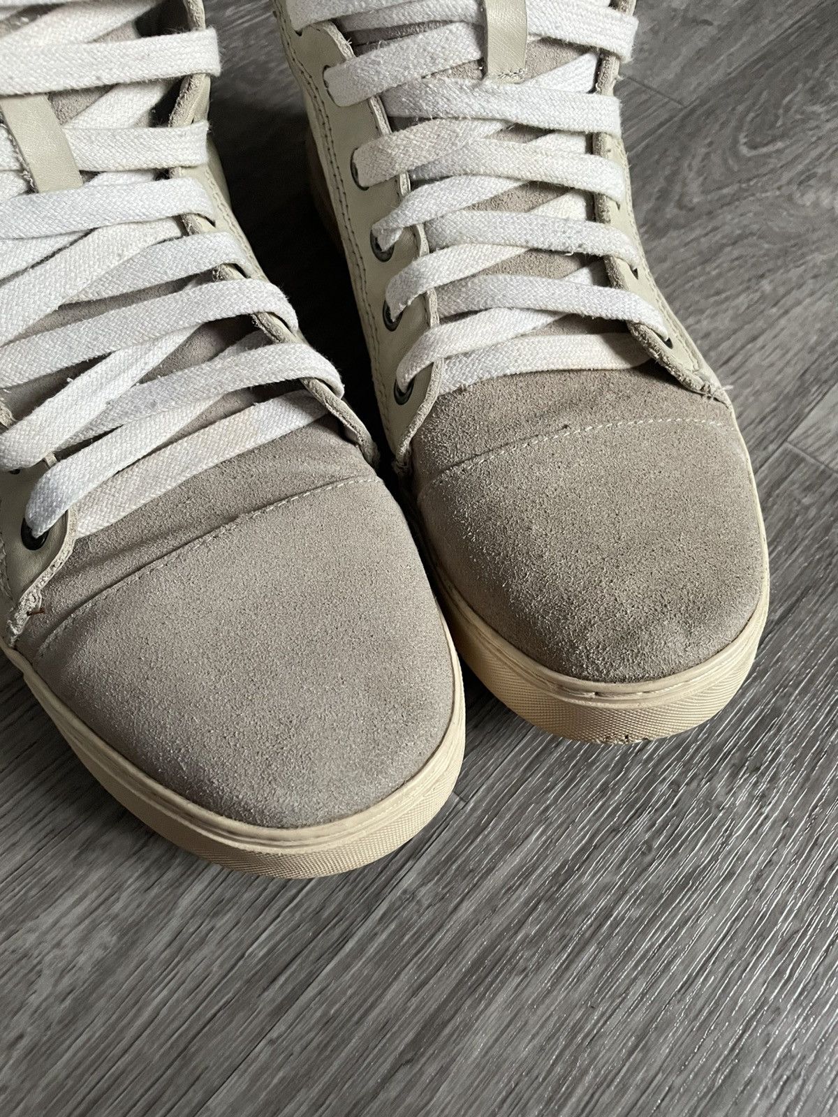 Allsaints ALLSAINTS SPITALFIELDS SUEDE HI-TOP SHOUS Size US 8 / EU 41 - 6 Thumbnail