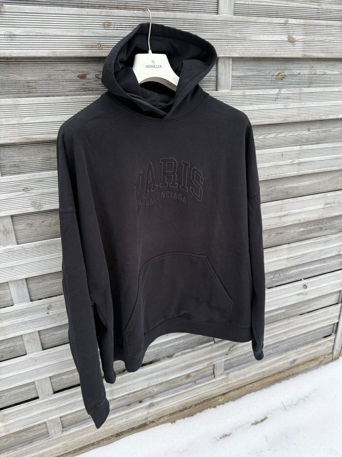 Balenciaga Paris logo hoodie Size US L / EU 52-54 / 3 - 6 Thumbnail