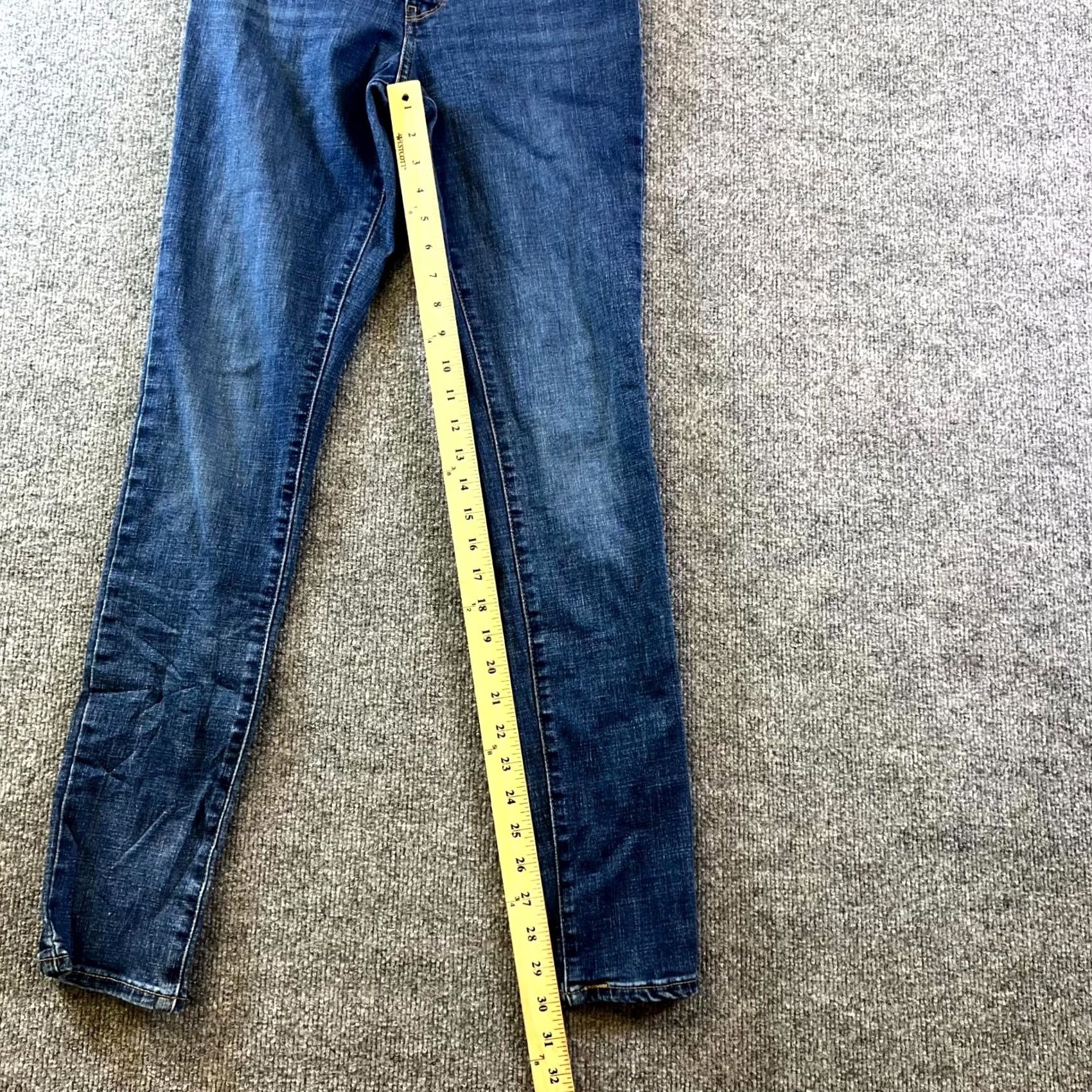 Levi's Levi's 311 Skinny Jeans Women's 29x30 Blue Denim Stretch Cotton Regular Slim Fit XS? Size 29" - 3 Thumbnail