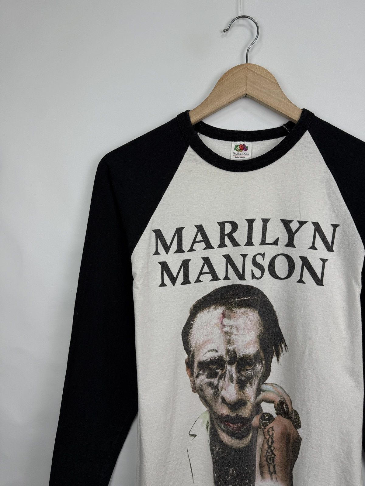 Marilyn Manson 🇺🇸Vtg Marilyn Manson Heaven Upside Down Tour 2017 Long Sleeve Size US M / EU 48-50 / 2 - 4 Thumbnail