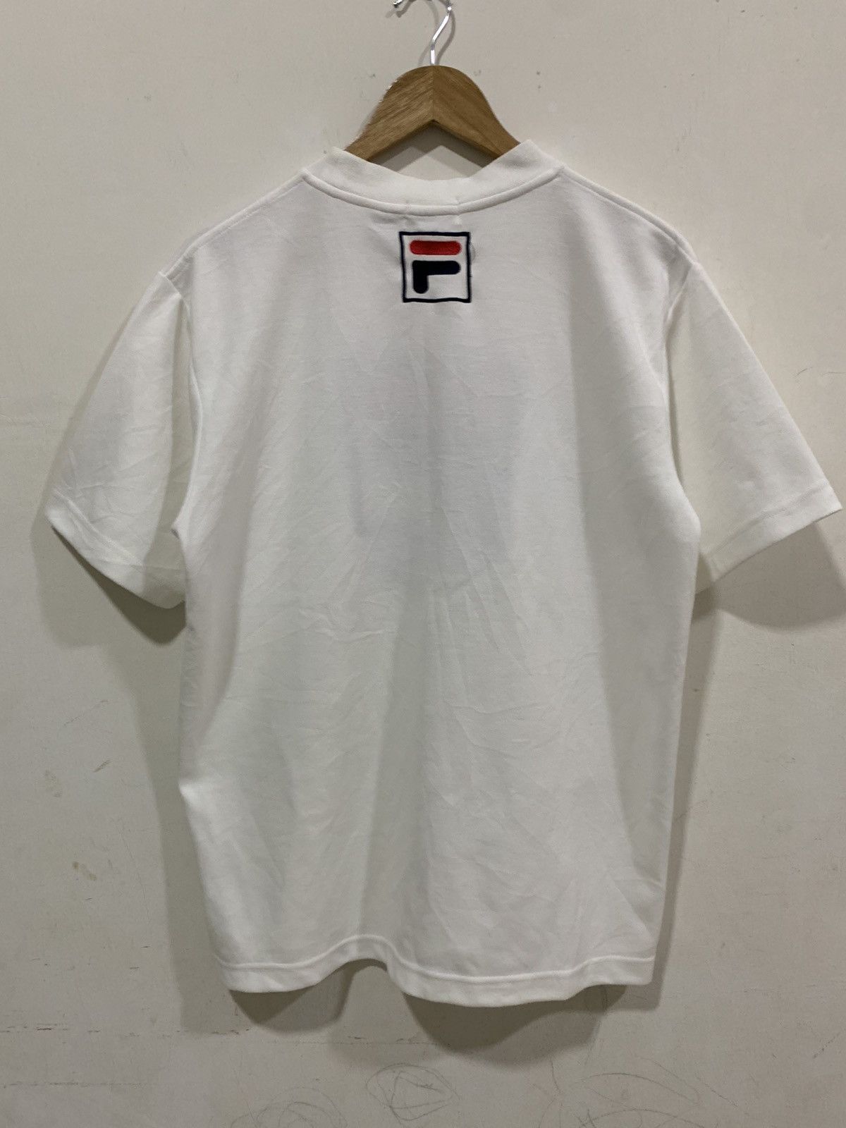 Fila Vintage Fila t shirt big Logi size M Size US M / EU 48-50 / 2 - 2 Thumbnail