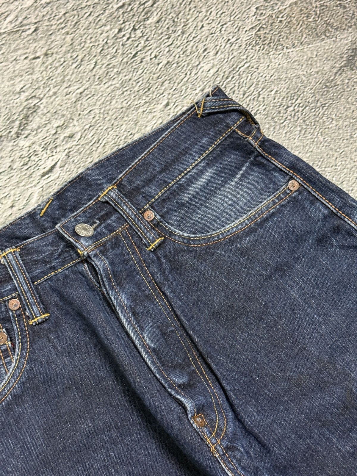 Evisu Evisu jeans daicock big logo black selvedge denim Size US 28 / EU 44 - 9 Thumbnail