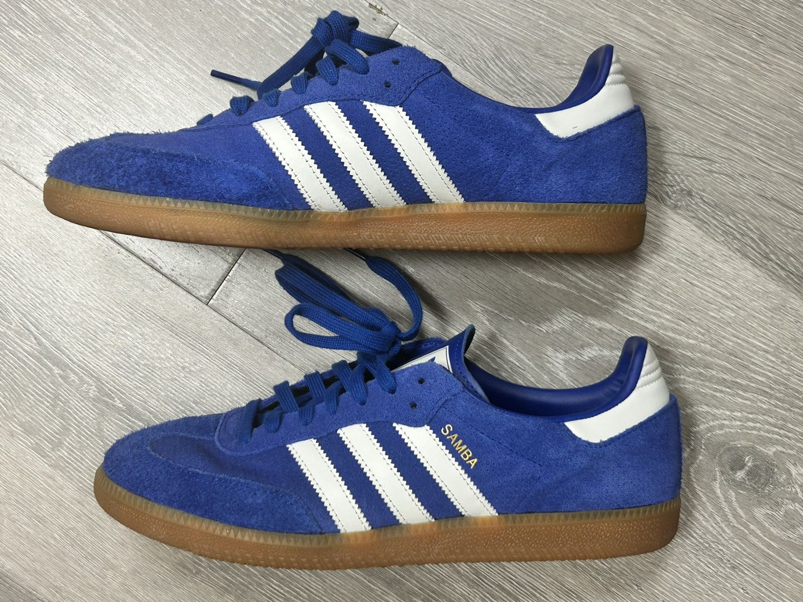 Adidas Adidas Samba Gum Blue Size US 10.5 / EU 43-44 - 1 Thumbnail