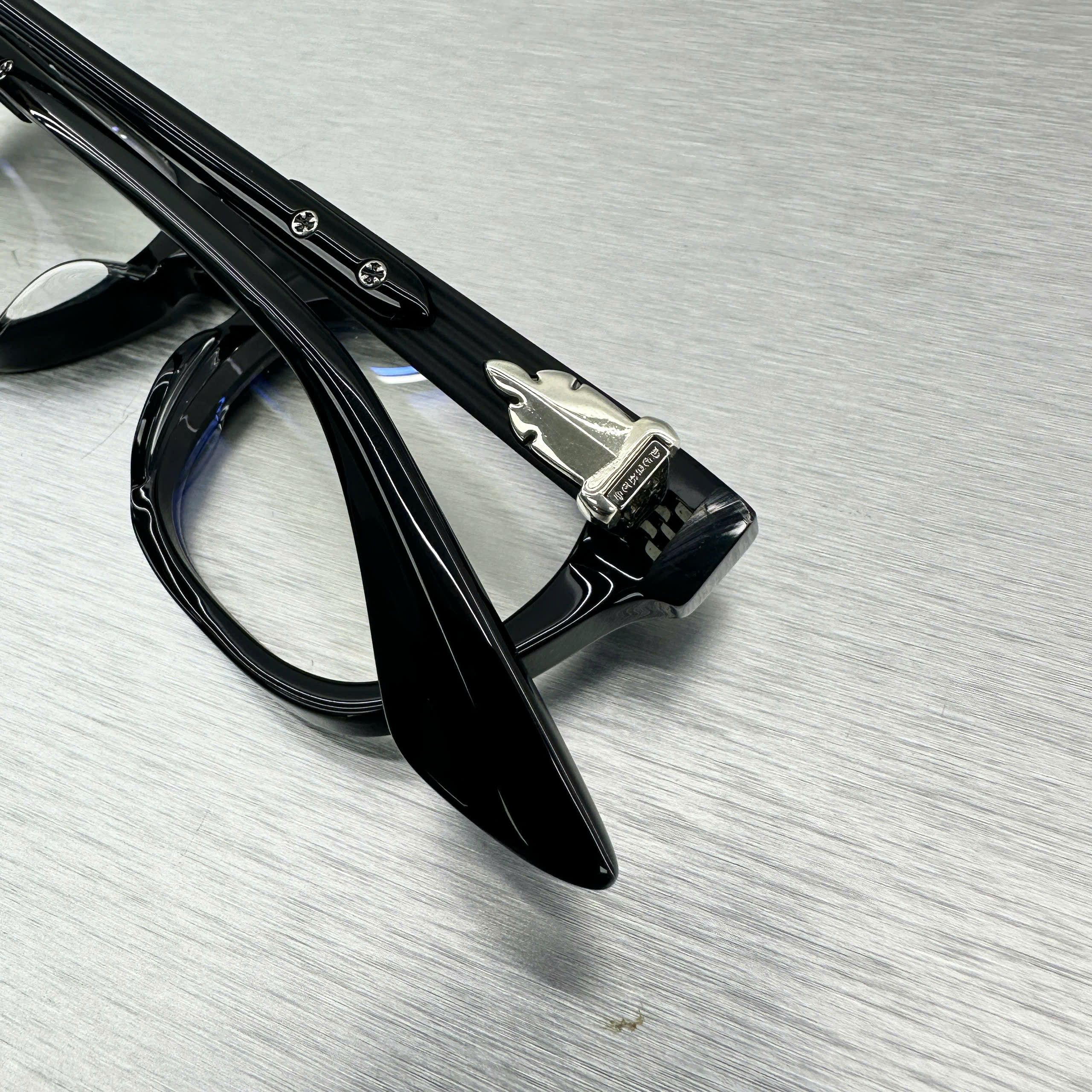 Chrome Hearts CHROME HEARTS BAGGINS BLACK PLASTIC Size ONE SIZE - 3 Thumbnail