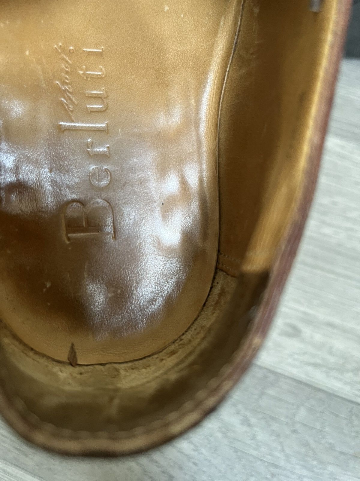 Berluti Berluti andy whole cut square toe oxford leather shoes uk8 Size US 9 / EU 42 - 11 Thumbnail