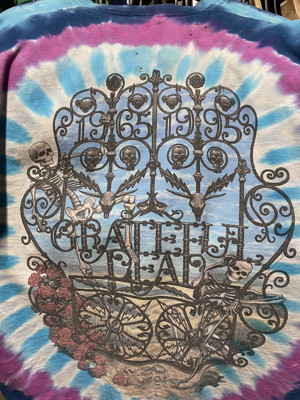 Band Tees Vintage 1995 Liquid Blue Grateful Dead Band T-Shirt Medium Size US M / EU 48-50 / 2 - 5 Thumbnail