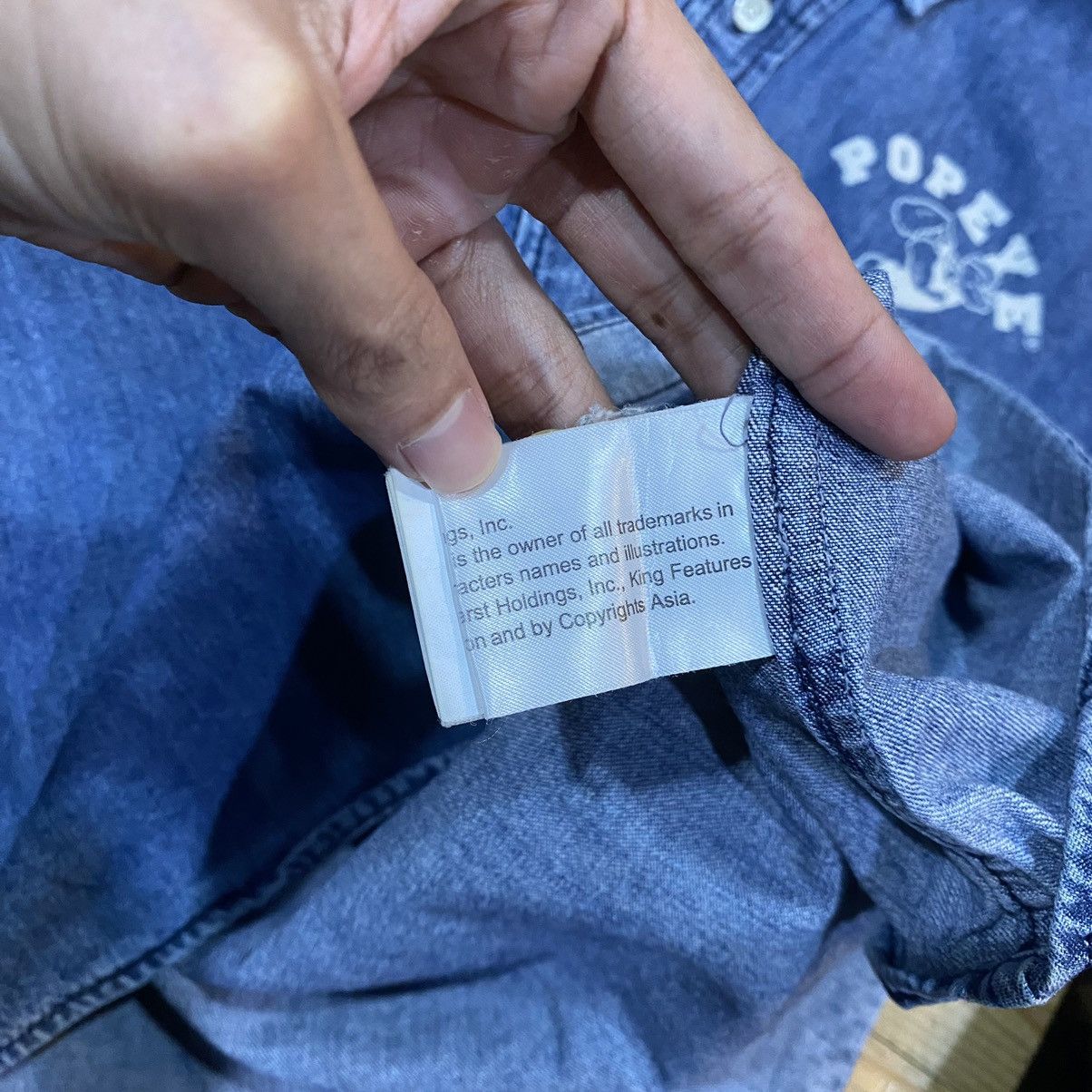 Bape FINAL PRICE Bape x Popeye Chambray BD Shirt Size US S / EU 44-46 / 1 - 19 Thumbnail