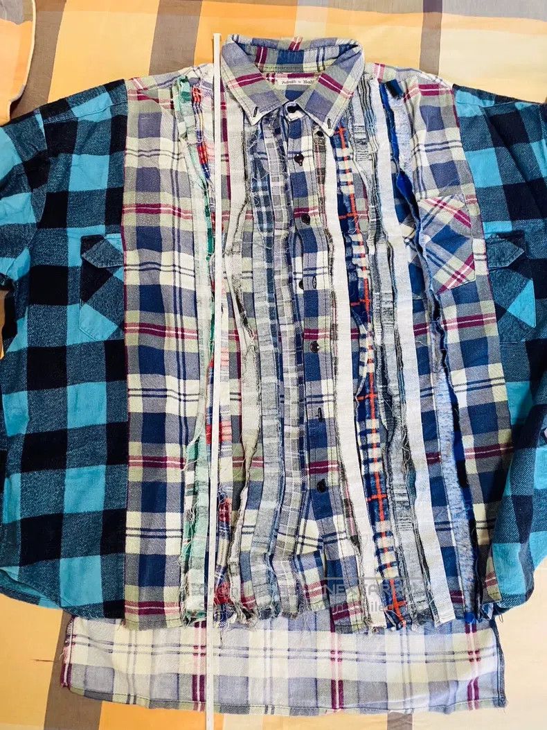 Needles Needles Patchwork Vintage Shirt Size US L / EU 52-54 / 3 - 9 Thumbnail
