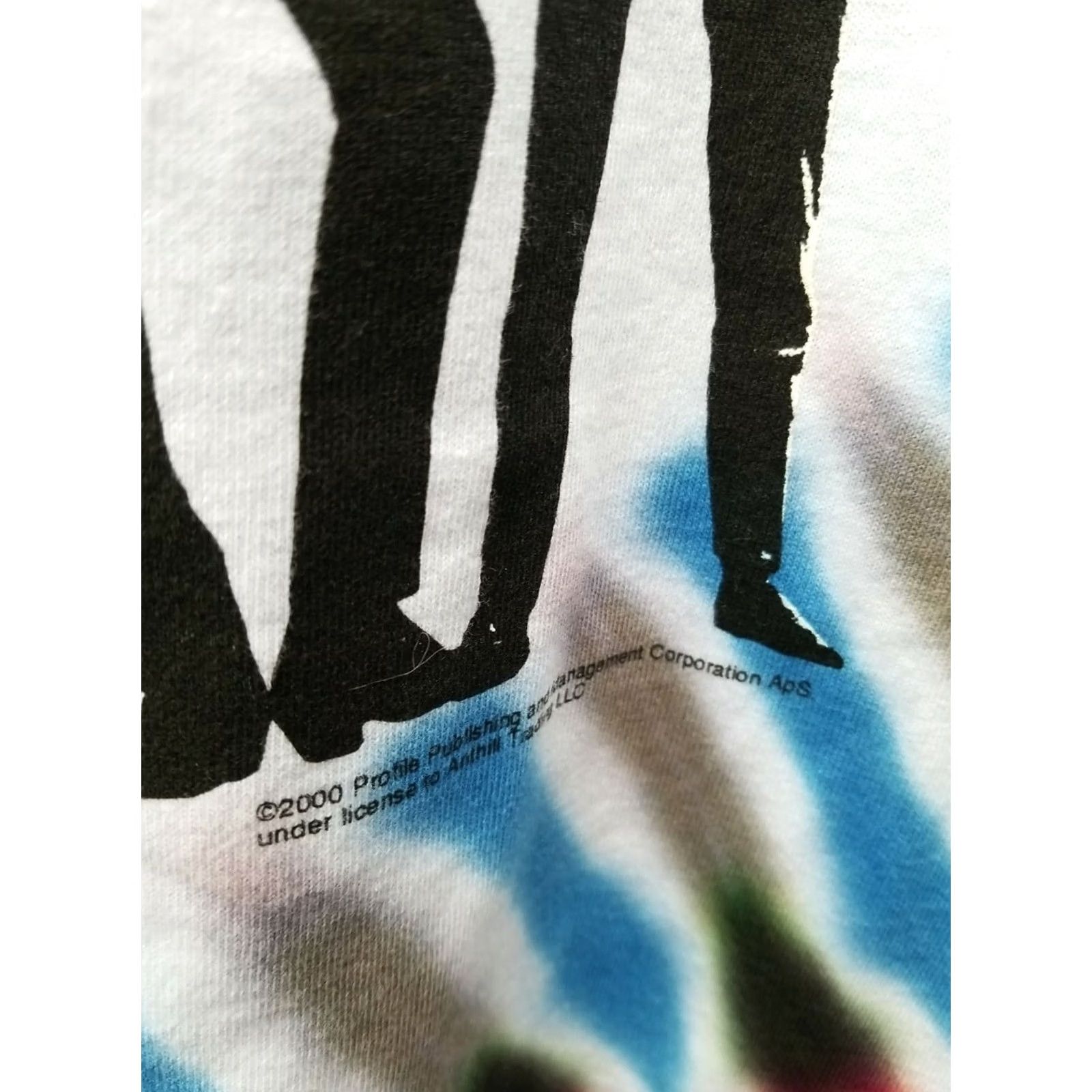 Fruit Of The Loom VINTAGE The Who Tie Dye ROCK CONCERT TOUR Shirt 2XL Mens Size US XXL / EU 58 / 5 - 3 Thumbnail