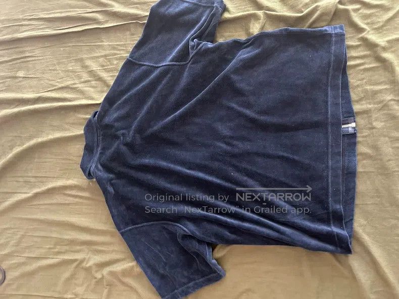 Comme des Garcons Comme Des Garcons Velvet Zipper Short Sleeve Size M / US 6-8 / IT 42-44 - 4 Thumbnail