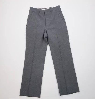 Vintage Vintage 70s Streetwear Bell Bottoms Chino Pants Gray USA Size US 30 / EU 46 - 1 Thumbnail