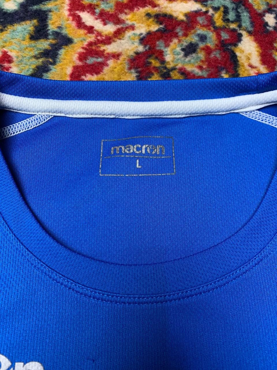 Vintage Macron LIECHTENSTEIN Football Shirt Soccer Jersey Size US S / EU 44-46 / 1 - 3 Thumbnail