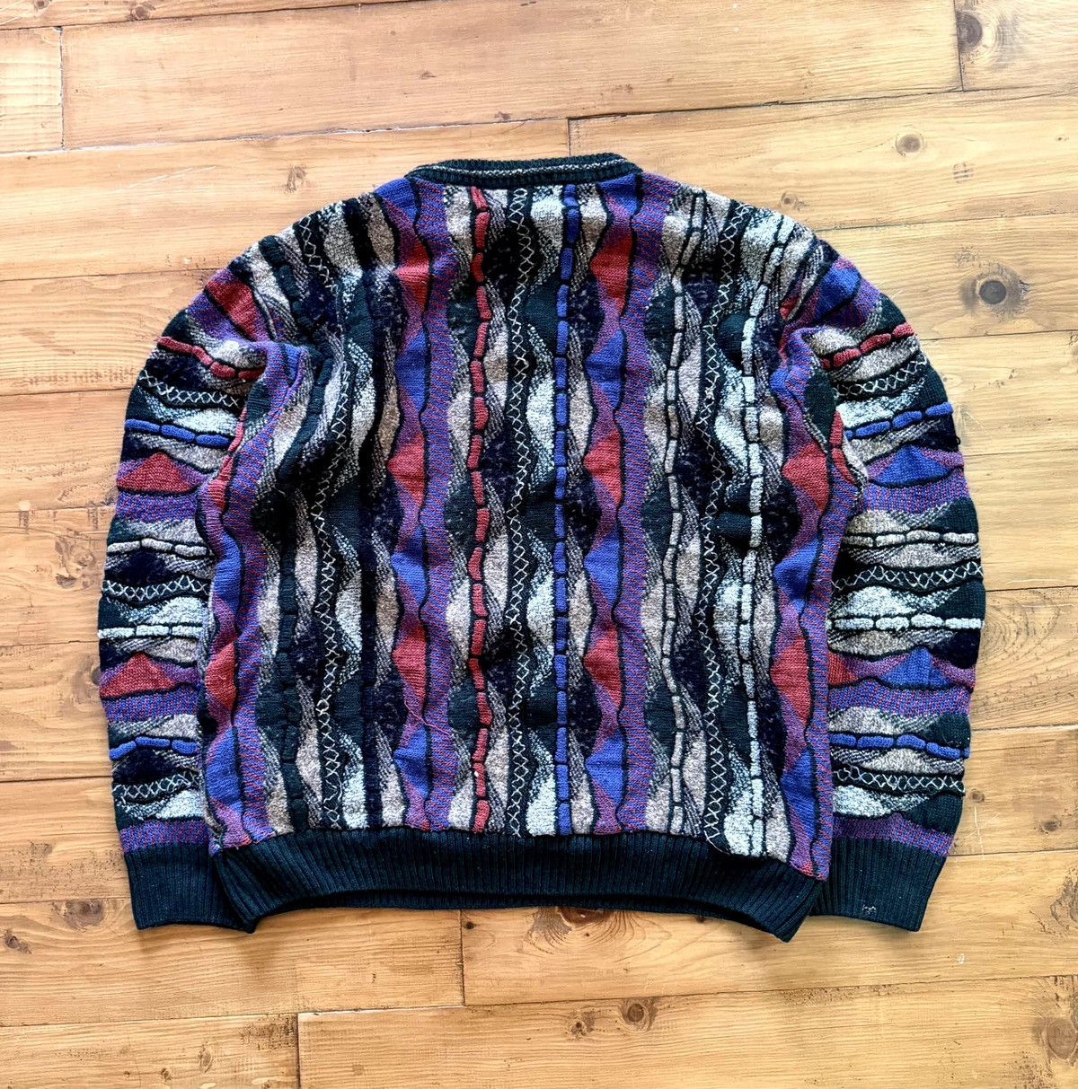 Coogi STUNNING VINTAGE COOGI 3D CABLE KNIT Size US M / EU 48-50 / 2 - 2 Thumbnail