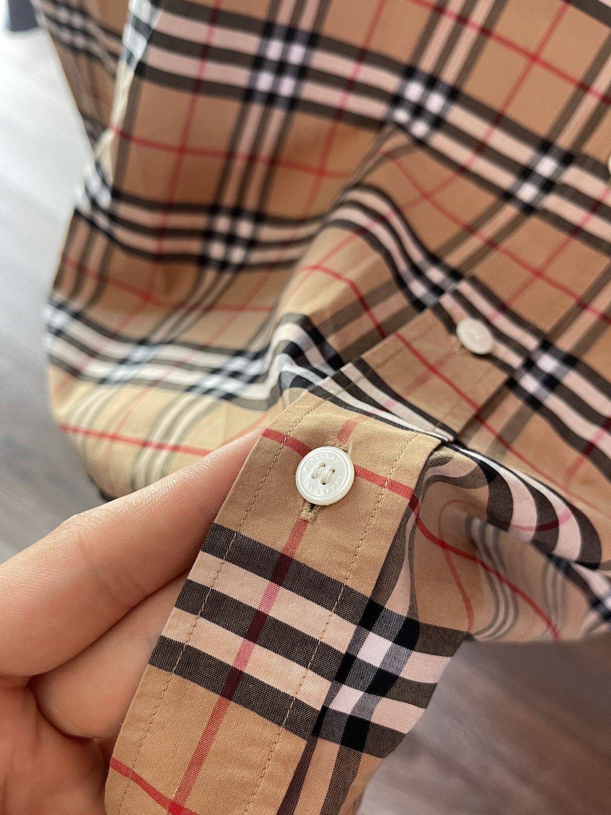 Burberry Burberry checkered shirt recent collection size S Size US S / EU 44-46 / 1 - 5 Thumbnail