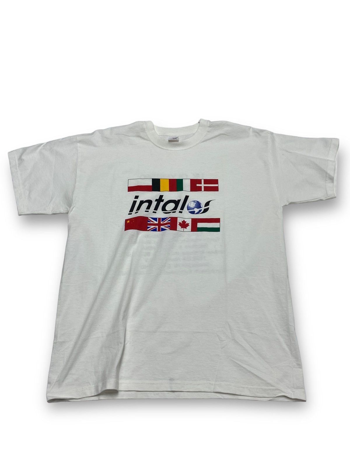 Other 2005 Vintage UK OLYMPIAD HORSHAM Big Flags Intalos Size US M / EU 48-50 / 2 - 1 Thumbnail