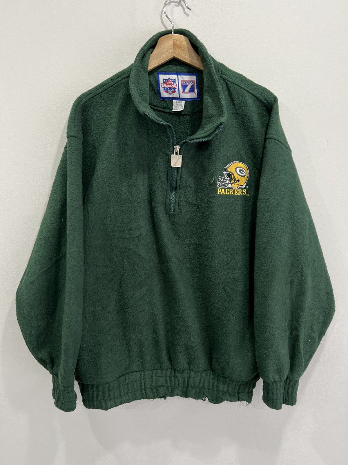 Vintage Vintage Green Bay Packers Fleece Sweater nfl football Size US L / EU 52-54 / 3 - 1 Thumbnail