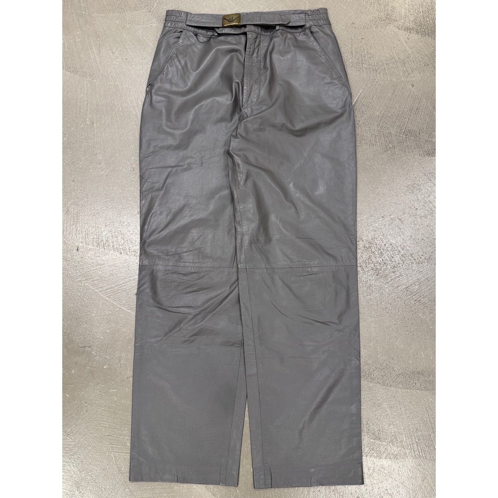 Giorgio Armani 1980s Giorgio Armani leather pants Size 27" / US 4 / IT 40 - 1 Thumbnail