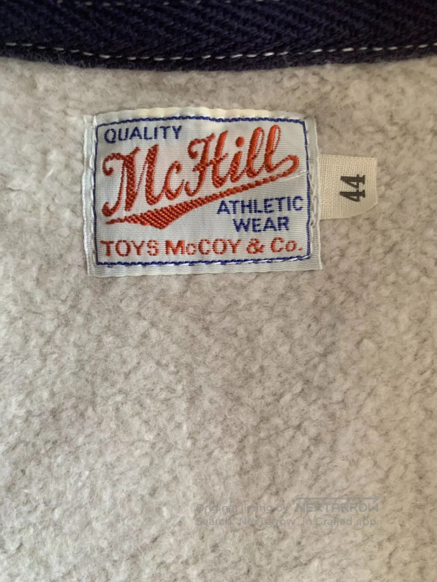 TOYS McCOY light beige zip. Size US L / EU 52-54 / 3 - 2 Thumbnail