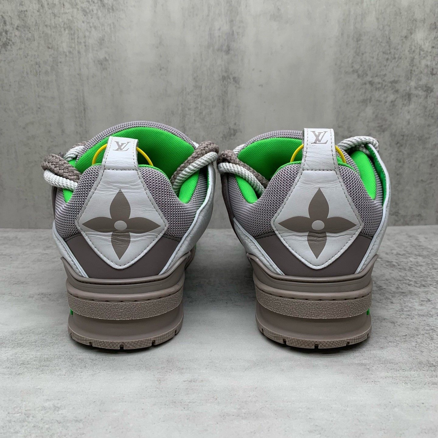 Louis Vuitton LV Skate Grey Green Sneakers Size US 8 / EU 41 - 5 Thumbnail