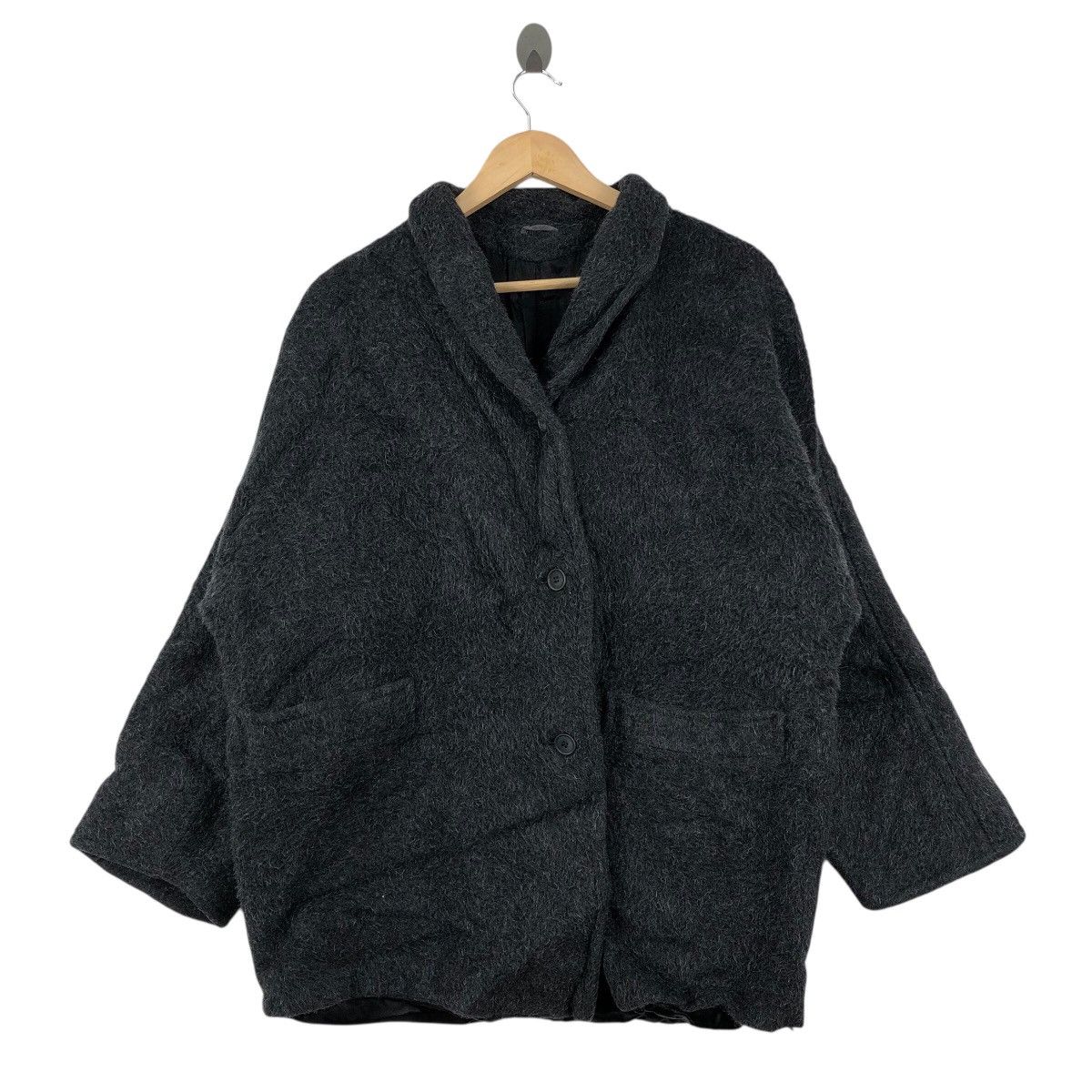 Sportmax Luxury Italian Designer SPORTMAX MAX MARA Wool Mohair Jacket Size XXL / US 16-18 / IT 52-54 - 1 Thumbnail