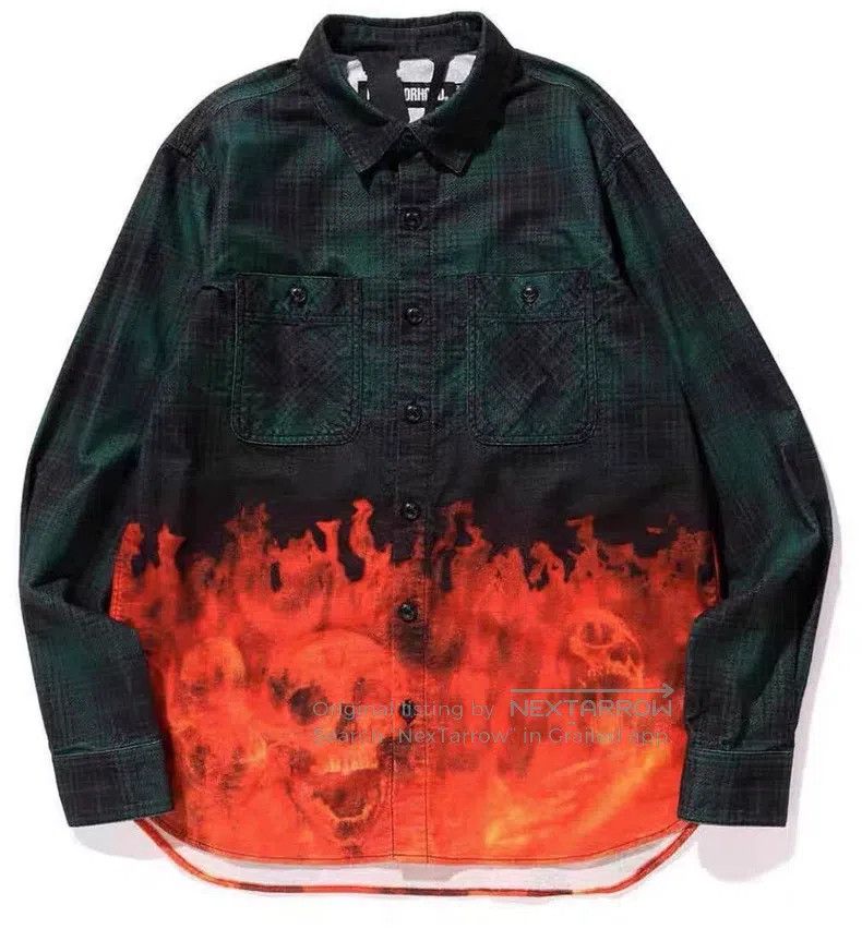Neighborhood Neighborhood Skull Sweatshirt Size US XL / EU 56 / 4 - 4 Thumbnail