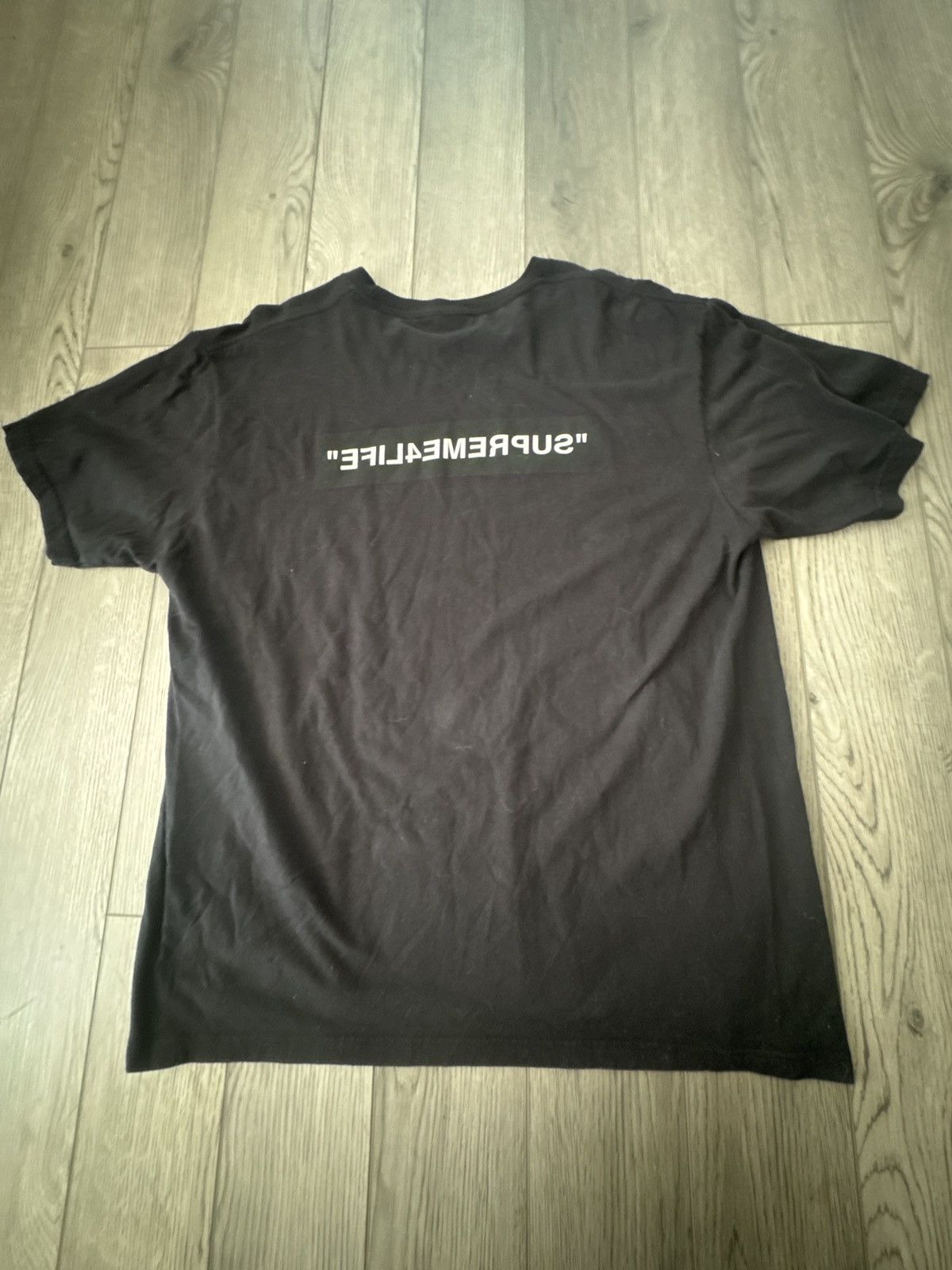 Supreme Supreme FW24 “SUPREME4LIFE” T-Shirt Size US XL / EU 56 / 4 - 3 Thumbnail