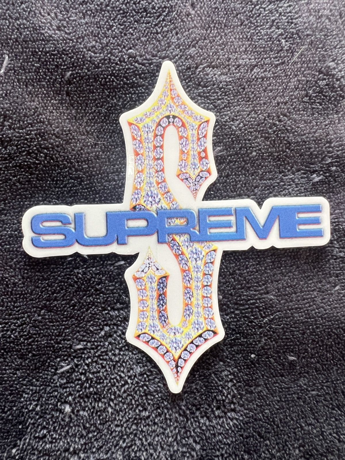 Supreme diamond sticker sales
