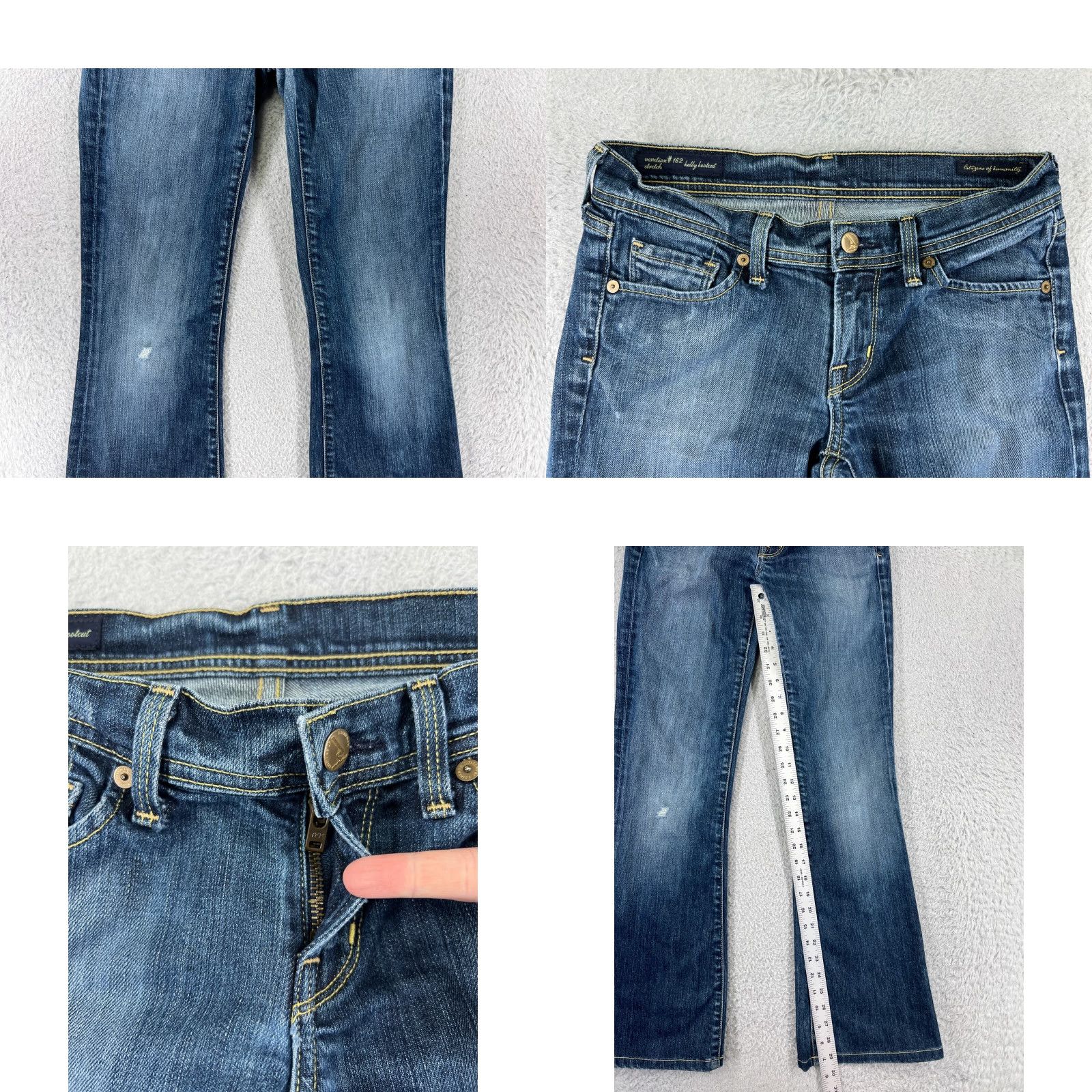 Citizens Of Humanity Citizens Of Humanity Jeans Women 26 Blue Denim Bootcut Kelly Venetian #162 Size 26" / US 2 / IT 38 - 8 Thumbnail