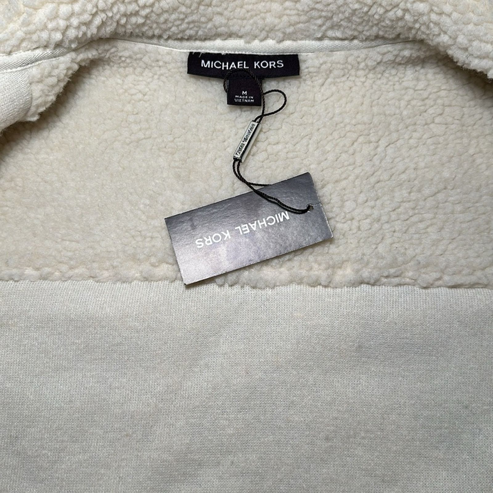 Michael Kors Michael Kors Sherpa Faux Leather Lined Vest - Medium Size US M / EU 48-50 / 2 - 7 Thumbnail