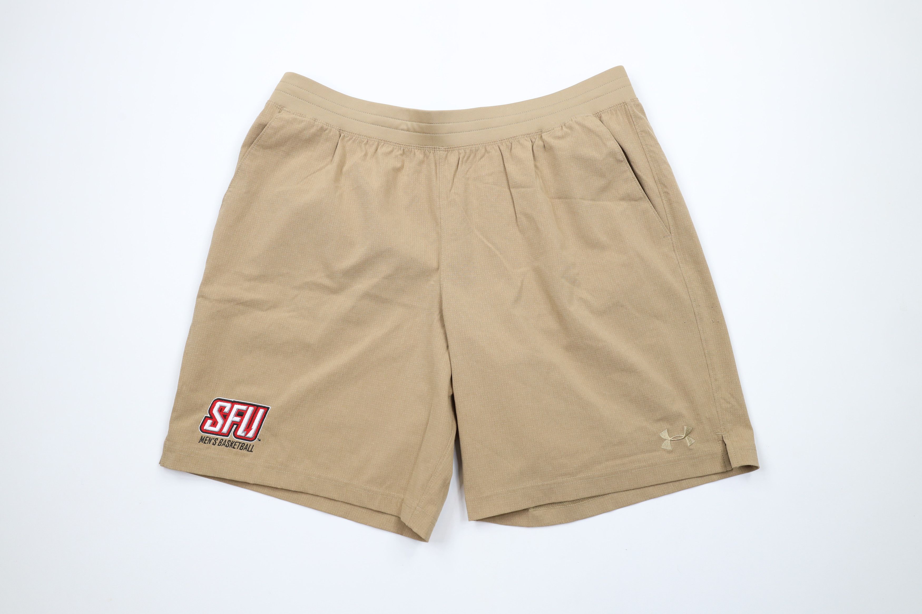 Under Armour × Vintage New Under Armour Saint Francis University Basketball Shorts Size US 36 / EU 52 - 1 Thumbnail