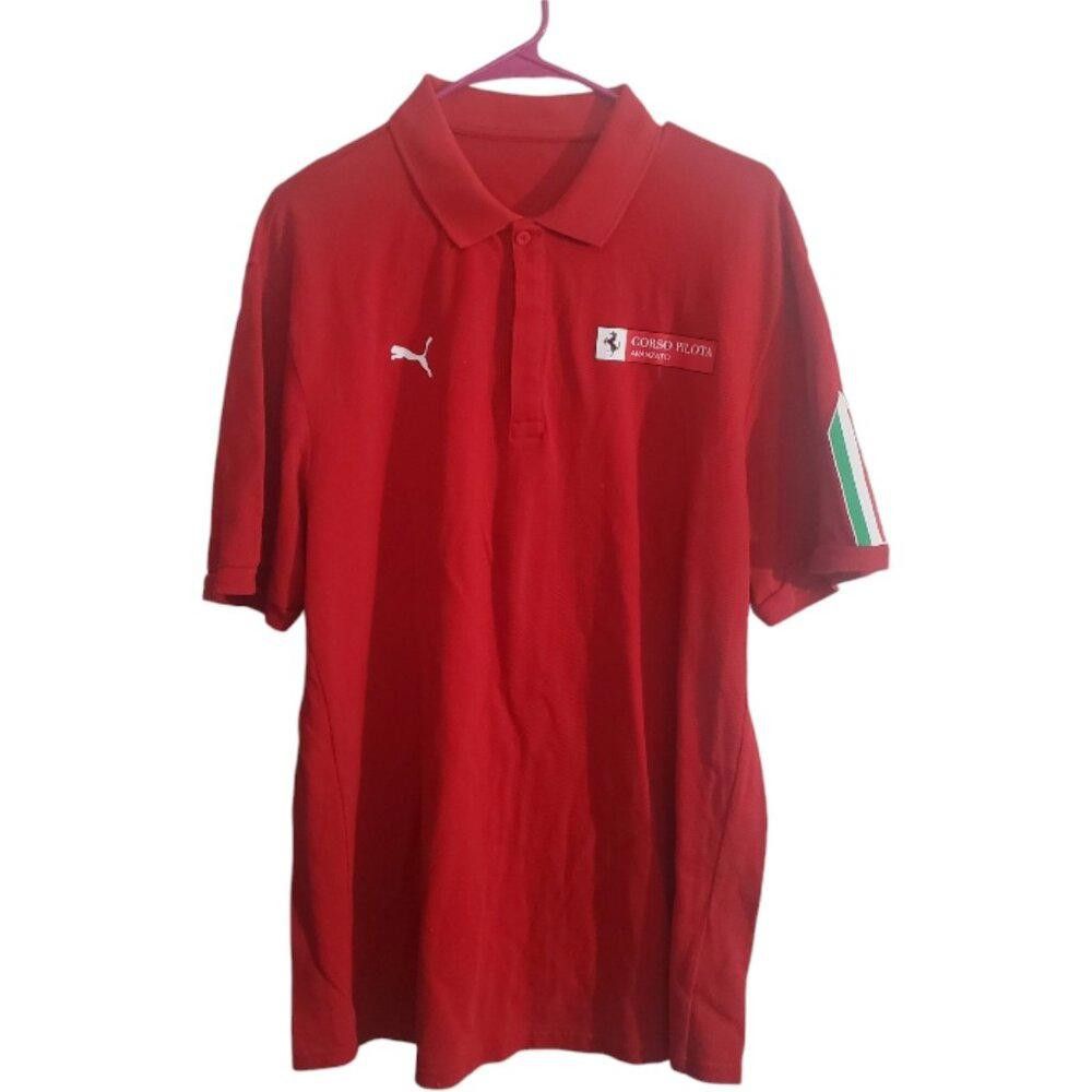 Designer CT1888 Ferrari Puma Corso Pilota Sport Polo Shirt XXL Size US XXL / EU 58 / 5 - 1 Thumbnail