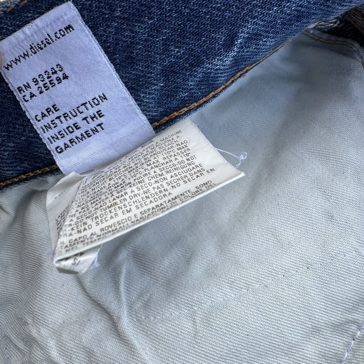Diesel × Vintage Diesel Vintage Straight Jeans Basic Blue Denim Size US 34 / EU 50 - 13 Thumbnail
