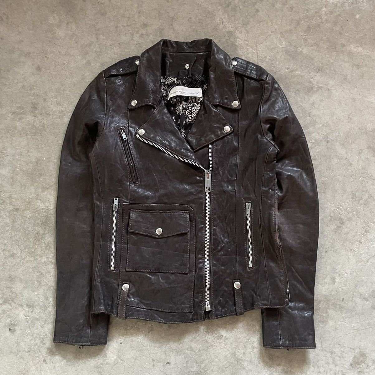 Golden Goose GGDB Golden Goose Biker Jacket Size XS / US 0-2 / IT 36-38 - 1 Thumbnail