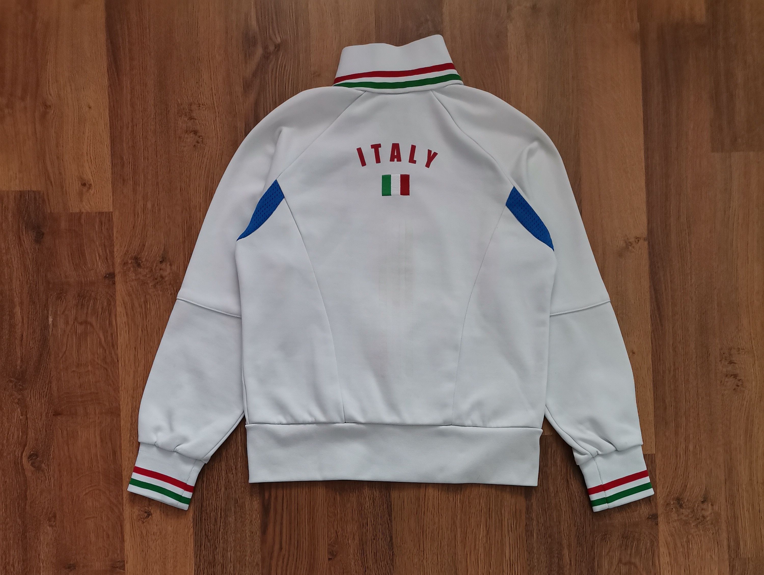 Adidas Vintage Adidas Women's Italy Zip Up Sweatshirt Size M / US 6-8 / IT 42-44 - 5 Thumbnail