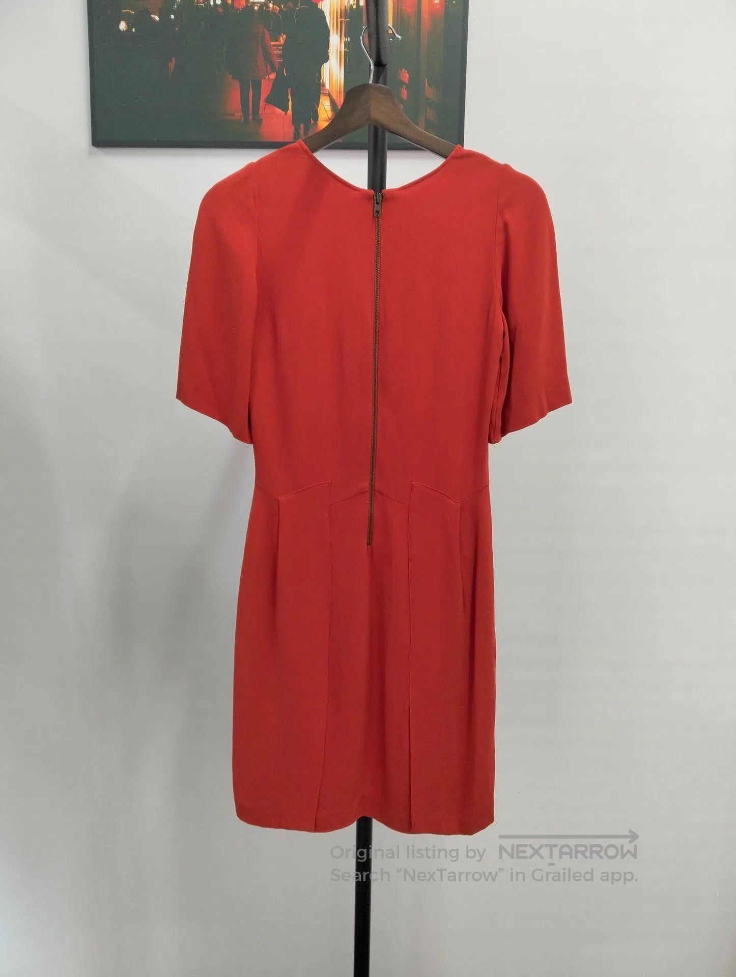 Stella McCartney STELL/McC RTNER Red Short-Sleeve Dress. Size S / US 4 / IT 40 - 2 Thumbnail