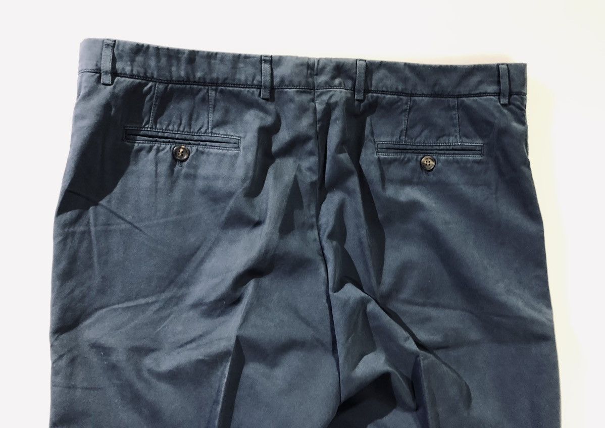 Brunello Cucinelli Brunello Cucinelli 🇮🇹 navy btn fly enzyme wash pants 42 new Size US 42 / EU 58 - 6 Thumbnail